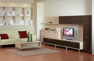návrhy obývacích pokojů